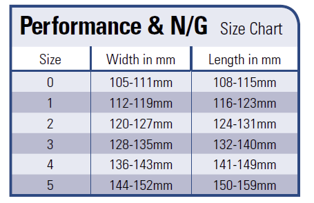 Performance sizing